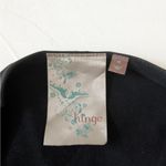 Hinge 'Waterfall' Leather Drapped Jacket in BLACK Size M Photo 3