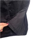 J. Crew‎ Womens Black Velvet Skirt Back Zip Lined Size 12 Preppy Minimal Pencil Photo 1