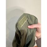 Banana Republic Vintage 80s 90s Safari & Travel Green Linen Jacket Shirt Dress M Photo 7