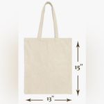 Cream Trick or Treat Ghost Tote Bag Photo 8