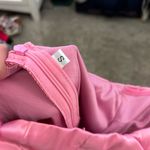 SheIn Pink silk strapless dress Photo 2