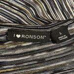 I Heart Ronson I Love Ronson Harvest‎ Moon Tank Top Dress Tie Back Size Large Photo 9