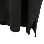 Mario Serrani Italy Black Long Sleeve Soft Knit Top Rounded Neckline Medium Photo 8