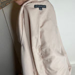 Adrianna Papell Champagne Blush Drape Front Blazer Small Office Classic Sleek Photo 10