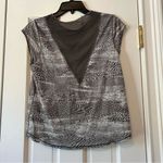 Lululemon For the Run Short Sleeve Workout Top in Swerve Vapor Metal Grey Photo 1