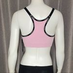 Bebe  Sport Pink Racerback Seamless Sports Bra Photo 4
