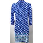 Lilly Pulitzer  Blue Grotto Tide Up Ansley Polo Dress Women's Size XXS Photo 4