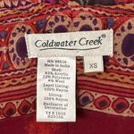 Coldwater Creek Fringe Boucle Multicolor Wool Blend Mixed Media Jacket Photo 3