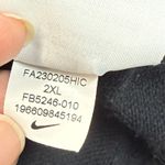 Nike Dri-FIT Sweatshirt Pullover Mesh Trim Center Swoosh Athletic Top Black XXL Photo 5