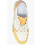 Miz Mooz Veronica Leather Sneaker Lightweight Yellow/White Size 8.5 Euro 39, NWT Photo 3