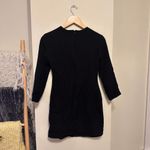Aritzia Babaton Black Long Sleeve Mini Dress Size 0 Photo 2