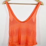 Hurley Neon Orange Scoop Neck Sleeveless Knit Tank Top Women's Size X-Small XS Photo 0