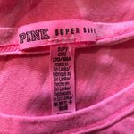PINK - Victoria's Secret  Hot Pink Oversized Racerback Super Soft Tank Top Small S Photo 12