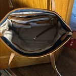 Michael Kors Kempton Tote Navy Blue Nylon Purse Photo 5