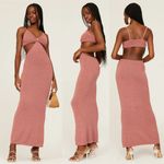 Cult Gaia Serita cotton-blend cutout-waist cocktail dress in jaipur size S small Photo 12