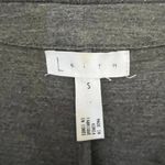 Leith Open Front Cardigan Womens Jacket Size Small Pocket Gray Jersey Minimal Photo 7