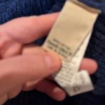 L.L. Bean Knit Pullover Sweater Women’s Size XL Navy Blue Long Sleeve‎ Crew Neck Photo 3