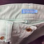 J. McLaughlin  size 2 Seafoam/mint green straight leg midrise jeans Photo 2