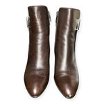 Aquatalia  women's Brown Leather Ankle Boots size 9.5 Photo 2