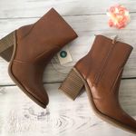 Leather Ankle Boots, Size 6 Brown Photo 2