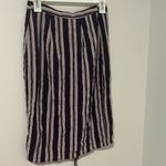 Ecote  Urban Outfitters Purple Tie Front Boho Knee Length Skirt Size Small Photo 2