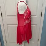 None Fairy Slip Dress Babydoll Lingerie Hot Pink Size XXL Lace Mesh Sheer Intimates Photo 6