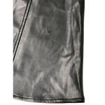 We Wore What  Faux Lace Up Corset Mini Dress in Black 2 Womens Vegan Leather Skater Photo 6