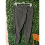 ALBION FIT Albion Joggers Womens Medium Jetsetter Ankle Zip Pants Black White Dotted Photo 4