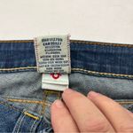 True Religion Becky Womens Size 27 Blue Denim Jean Distressed Low Rise *FLAWED Photo 3