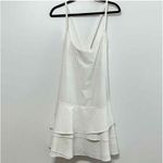 Aerie OFFLINE BY  Tennis Dress White Sleeveless Ruffle Hem LARGE Soft Support Photo 6