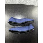 Nurture Shoes Women 7 Flat Ballet Stretch Knit‎ Business Casual Comfortable EUC Blue Photo 3