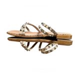 Steve Madden skyler Studded strappy flat slip on Sandals summer women’s shoe 10 Photo 4