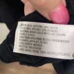 Knox Rose  black long sleeve waterfall sweater Crochet size large Photo 3