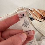 Tinibikini NWT  High Waisted Caged Strappy White Floral Pink Bikini Bottoms Small Photo 5