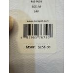 Bailey 44 Nava Pant Khaki Size Medium DRF High Rise Wide Leg Pleated Linen Blend Photo 10