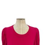 Nation Ltd Loren Tee Blouse Top Puff Balloon Long Sleeve Berry Pink Size XS Photo 1