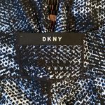 DKNY Patterned Mesh Panel Cropped Leggings Size Small Photo 6