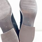 J. Jill Suede Leather Pull On Block Heel Square Toe Mid Photo 9