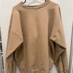 The Bar  Varsity Sweatshirt Large Beige  Photo 3