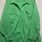 Lane Bryant Lane‎ Bryant Bright Green Shirt Photo 0