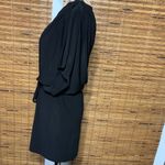 Jessica Simpson ‎ Black Cowled Sleeve Dress Photo 1