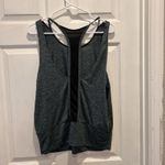 Nike  Dri Fit Layered Tank Top Womens Size Large‎ Gray Workout Hiking Photo 4