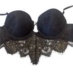 Bebe  Black Lace Underwire Bra Photo 1