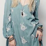 Free People Turquoise DRESS Photo 0