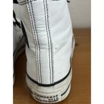Converse Chuck Taylor ‎ Leather High Top Size 6 Black And White Photo 5