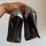 Prada y2k buckle gun-metal metallic pumps Photo 3