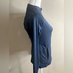 Zella navy blue zip front jacket small Photo 7