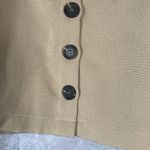 Active USA  Tan Button Mini Skirt | Size Medium Photo 2
