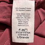 Pinkblush  size large womens wrap dress knee length long sleeve stretchy material Photo 5