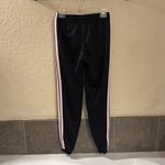 Adidas NWOT!  Women’s Joggers with light pink stripes Photo 1